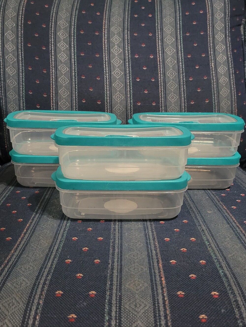 True Living Small Food Storage Containers, Set of 6; 26.04 fl oz